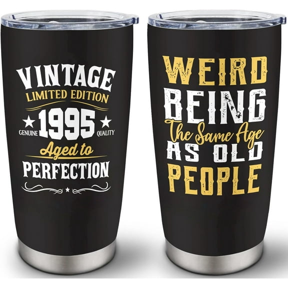 30th Birthday Gifts for Him, 30 Year Old Birthday Gifts, 1995 Birthday Gifts for Men, 30th Birthday Gifts Ideas, Happy 30 Year Old Birthday Male, 30th Birthday Decorations 20oz Tumbler