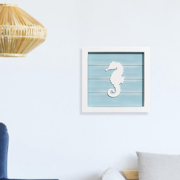 Esculturas de pared náuticas Tema del Decoración de pya Colgante tropical Letreros de de madera para cafetería Puerta del hotel Porche Baoblaze Letrero para colgar en la pared