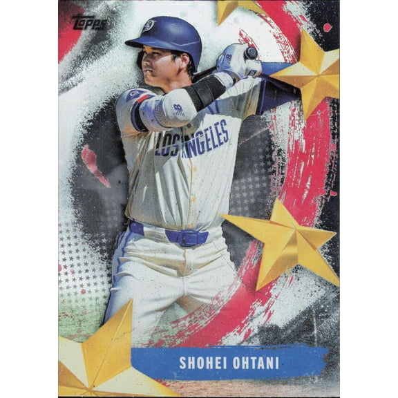 2025 TOPPS STARS OF MLB #SMLB-10 SHOHEI OHTANI LOS ANGELES DODGERS