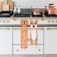 thumbnail image 4 of Toallas de mano AGRIMONY Golden Retriever, divertidas para cocina, 4 of 7