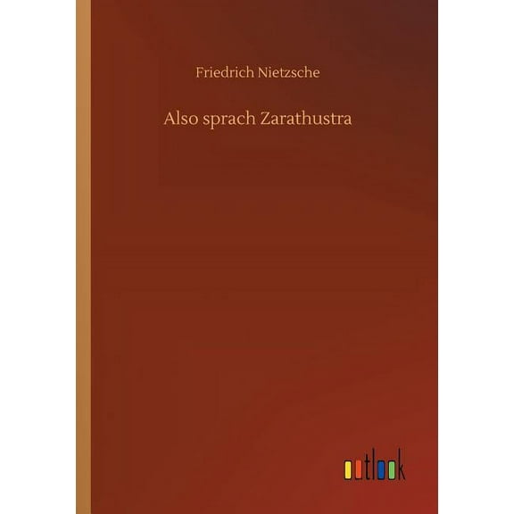 Also sprach Zarathustra (Paperback)