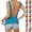 24#(Blue), variant on Open Back Workout Tops for Women Loose Fit Halter Backless Tank Top Crop Twist Low Back Cami for Gym&Workwear (Royal Blue,2XL)