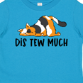 thumbnail image 4 of Inktastic Napping Dis Tew Much Longhair Calico Cat Boys or Girls Toddler T-Shirt, 4 of 5