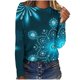 thumbnail image 1 of Camisas Navideñas Para Mujer, Camisetas de Manga Larga, Blusa Informal Holgada Con Cuello Redondo Estampada A La Moda Odeerbi  ODB194727, 1 of 5