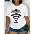 thumbnail image 1 of DIOS FAITH Print Crew Neck T-shirt, Four seasons casual short-sleeved round neck T-shirt, Women'S Clothing, 1 of 7