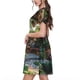 thumbnail image 2 of Disketp Charming Garden Patio para Vestido de Manga Corta para Mujeres, Vestidos de Verano para Mujeres, Casual y Holgado para la Playa, 2 of 6