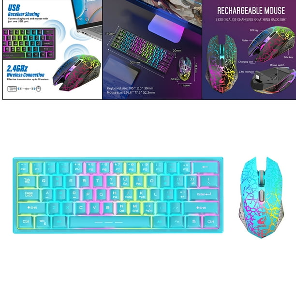 Teclado y mouse inalámbrico walmart hotsell