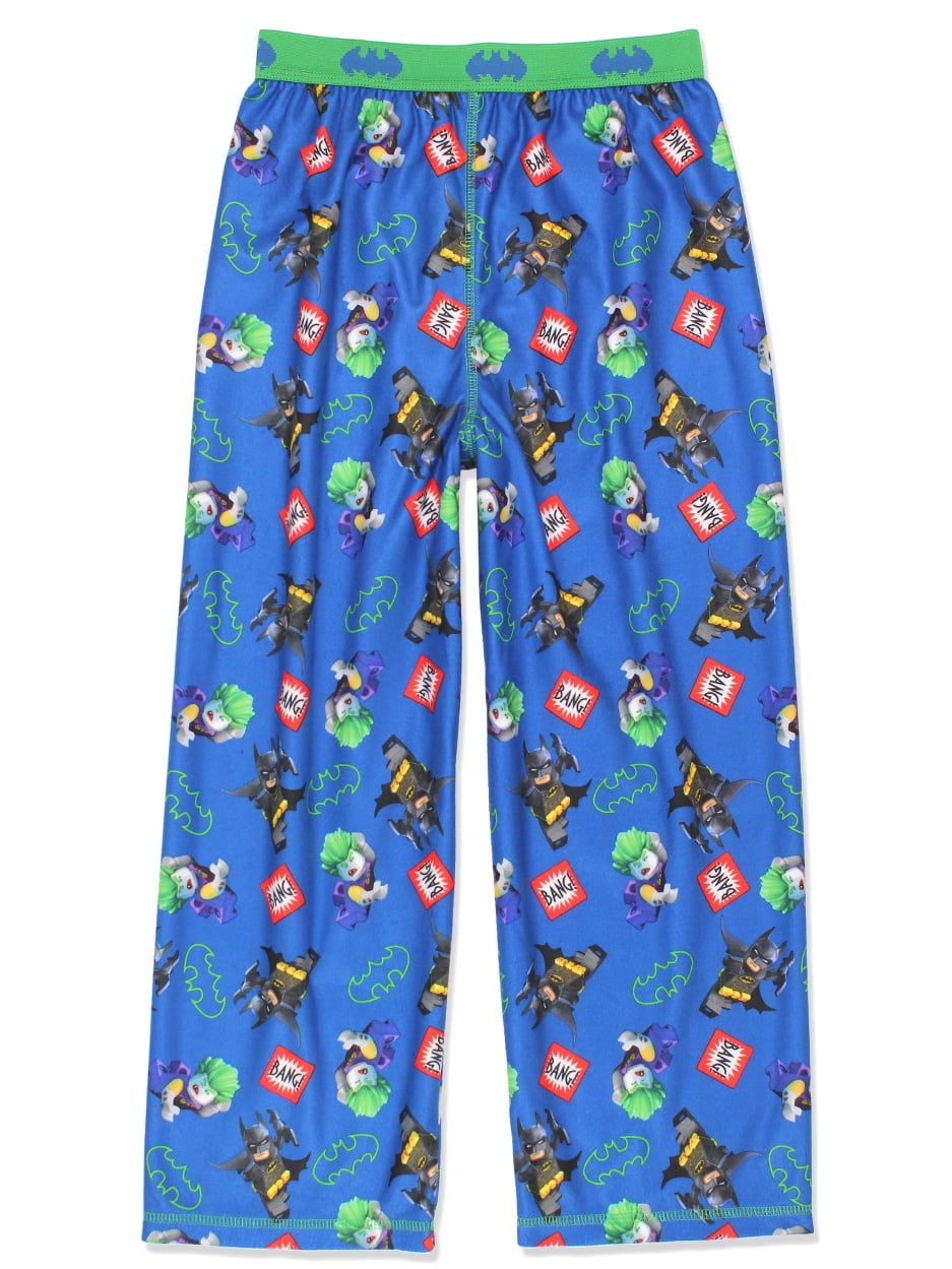 Lego Batman Little//Big Boys Two-Piece Pajama Pant Set Size 4//5 6//7 8 10//12