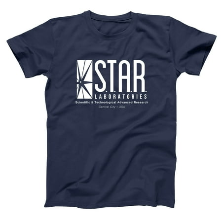 - Star Labs S.T.A.R. Laboratories Small Navy Basic Men's T-Shirt