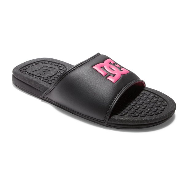 Sandalias DC Shoes Bolsa Mujer Negras con Rosa Modelo ADJL100046-BBP