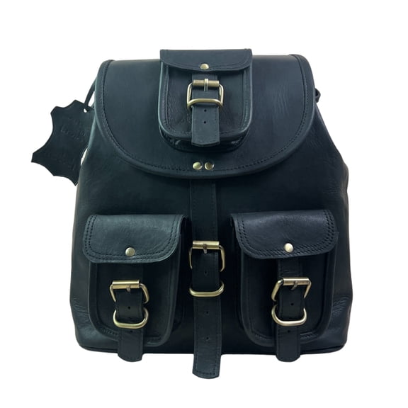 Madosh, Genuine Leather Backpack Sports Hiking Daypacks Carryall Rucksack Casual Shoulder bag