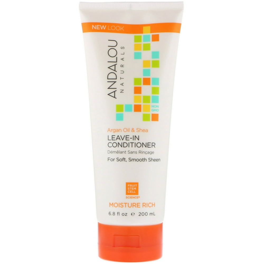 Andalou Naturals LeaveIn Conditioner Argan Oil and Shea Moisture Rich
