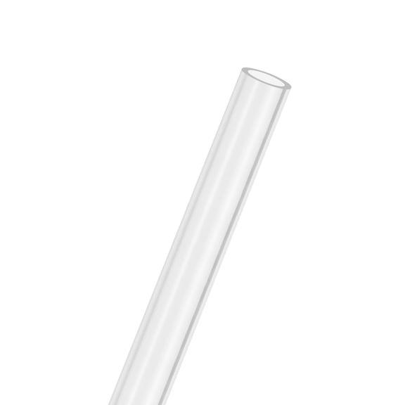 1-Pack Clear Rigid Acrylic Pipe, 12mm[0.47"] ID x 16mm[0.63"] OD Plastic Round Tube for Water Cooling System/Lamps/Fountains/Aquariums [305mm/12IN]