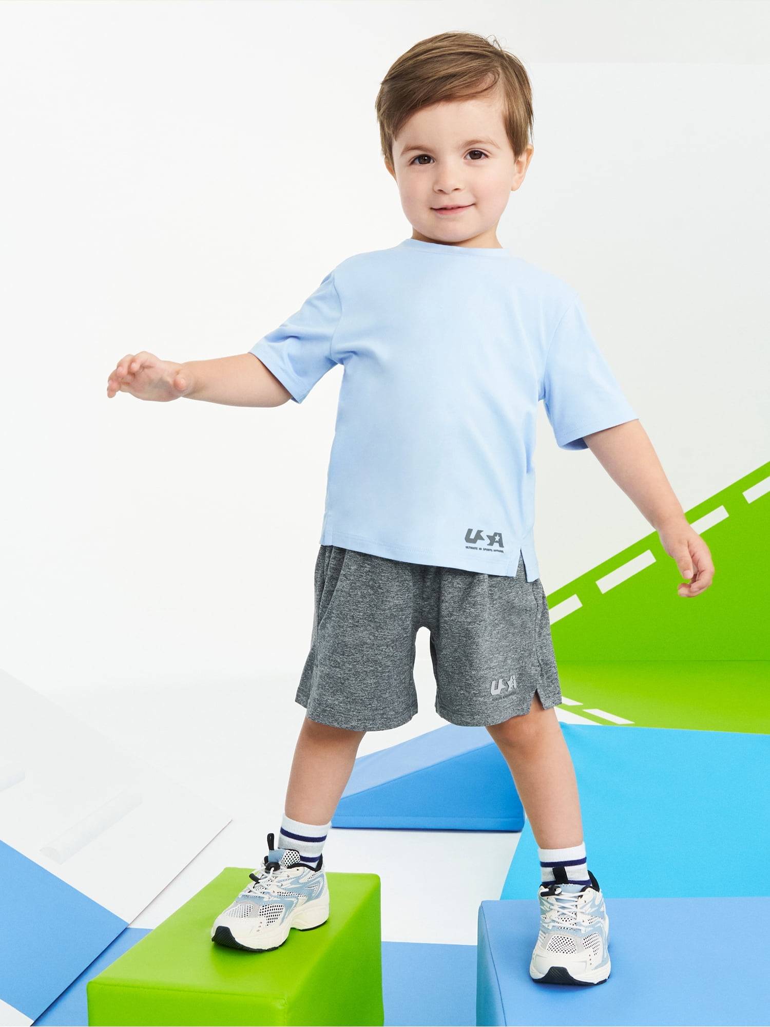 Garanimals Activewear Toddler Boy Athletic Shorts, 3-Pack, Sizes 2T–6T