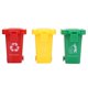 thumbnail image 4 of Juguete Modelo de Camión de Basura, Simulación Para Niños, Camión de Basura de Inercia, Juguetes Modelo de Coche Sanitario Con Tres Basura, 4 of 7