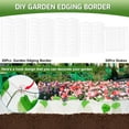 thumbnail image 3 of 30Ft Landscape Edging White Garden Border with Stakes for Flower Bed Lawn, 3 of 5