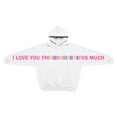 thumbnail image 3 of I Love You This Much Hoodies for Boys Girls Casual Long Sleeve Hoodie Sweatershirt Pullover Creative Hug Design Oversized Size 13-14 Years Girls Clothes, 3 of 5
