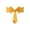 Gold, variant on Tyidzon Pre-Tied Chair Sash Bow with Stretch Band for Weddings and Christmas