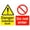 Warning Sign 1, variant on Danger Authorized Personnel Only Aluminum Tin Warning Sign 8"x12" - For Home Outdoor Garden, Authorized Personnel Sign
