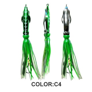 U Style 5pcs Metal Plate Lure Bait With Claw Hook Baitcasting Fishing 3d Eyes Jig Bait Fishing Tackle, 30g Other Show As Picture