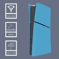 thumbnail image 3 of Case carcasa protectora Cubierta la placa cara dividida ABS Hard Sharl Anti-Scratch-Probar a prueba golpes para consola Slim Disc/Digital Edition Console, 3 of 9
