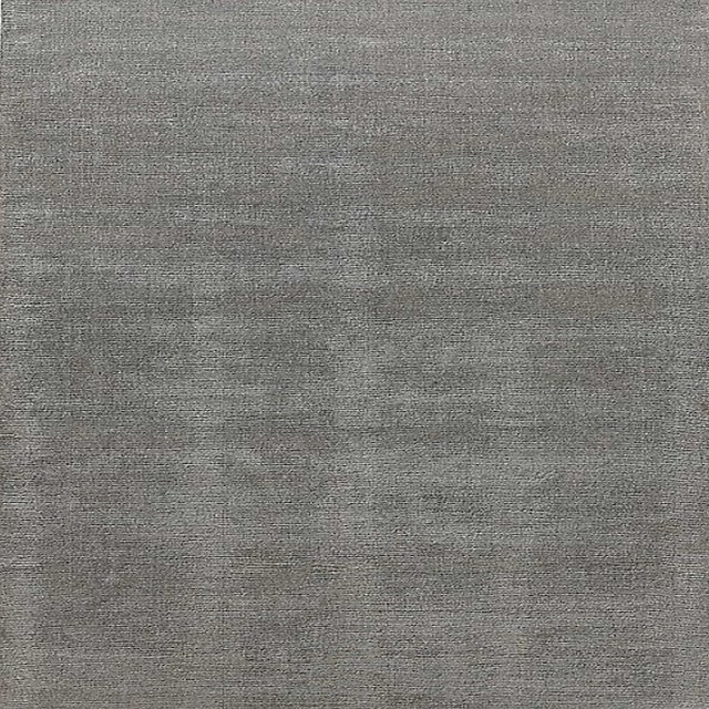 Ahgly Tapis d'Intérieur Lavable en Machine Carré Industriel Moderne Gris Carbone, 5 Pieds Carré
