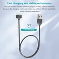thumbnail image 3 of Cable de carga de pulsera para reloj inteligente Cable de línea Likrtyny integrado 5V 1A negro para Xiaomi Mi Band 7 y portátil, 3 of 9