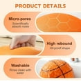 thumbnail image 3 of 2026 New Silent Basketball, Upgrade Dribble Dream Silent Basketballs, Airless Basketballs Soundless Foam Ball for Quiet Dribbling Indoor Training Activities, 3 of 8