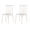 White, variant on Strata Furniture Tiras Polypropylene Outdoor Dining Chair in Mint (Set of 2)
