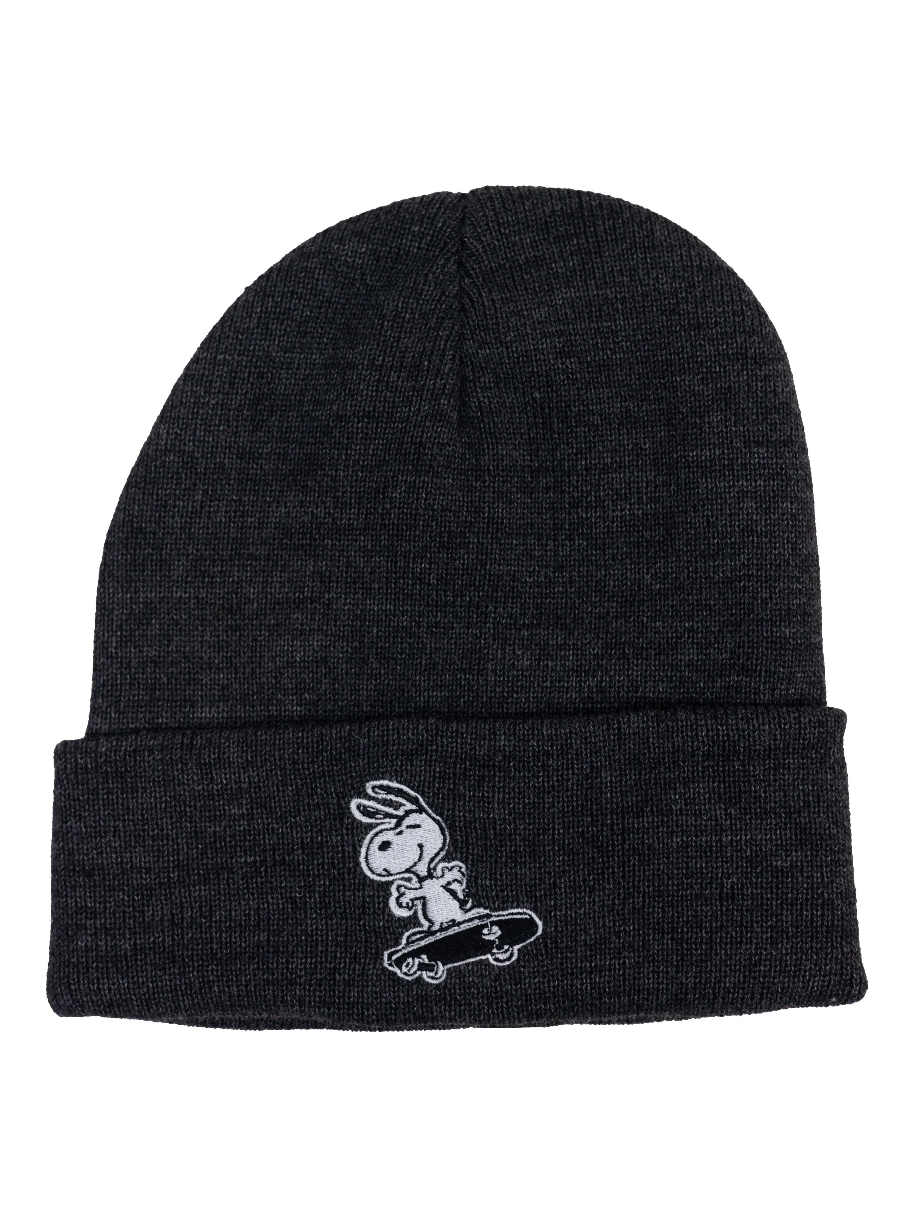 Snoopy Men's Licensed Beanie Style Hats, 2-Pack, One Size