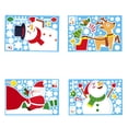 thumbnail image 1 of ECKYADAM Christmas Electrostatic Stickers Snowflake Set Door Window Glass Stickers,Christmas Decorations, 1 of 1