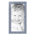 thumbnail image 2 of ArtToFrames 10" x 20" Blue Picture Frame, 10x20 inch Blue Wood Poster Frame (WOM-4377), 4 Pack, 2 of 8