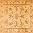 thumbnail image 1 of Ahgly Company Indoor Square Medallion Orange Traditional Area Rugs, 3' Square, 1 of 1
