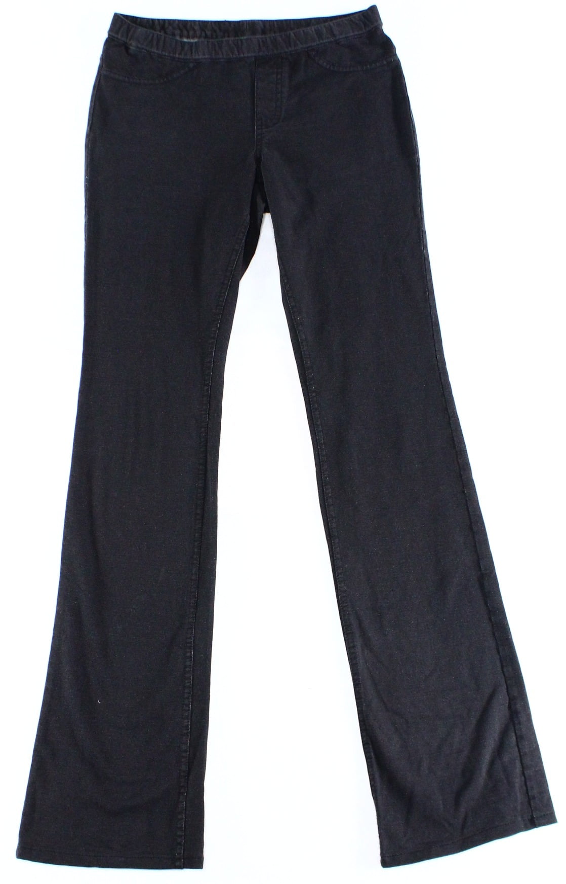 Hue - Hue NEW Black Womens Size Small S Pull-On Stretch Casual Pants ...