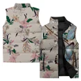 thumbnail image 3 of 2024 Chaquetas para hombre Chaleco térmico de algodón de invierno para hombre Camiseta sin mangas con estampado de mariposas súper genial Chaleco cortavientos para hombre Chalecos Ropa Abrigos, 3 of 5