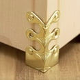 thumbnail image 3 of Shoreew 5/10/15 Pcs Corner Protectors with Screws Vintage Style Solid Metal Baseboard Corner Guards Easy Installation Skirting Board Corner Protectors, 3 of 7