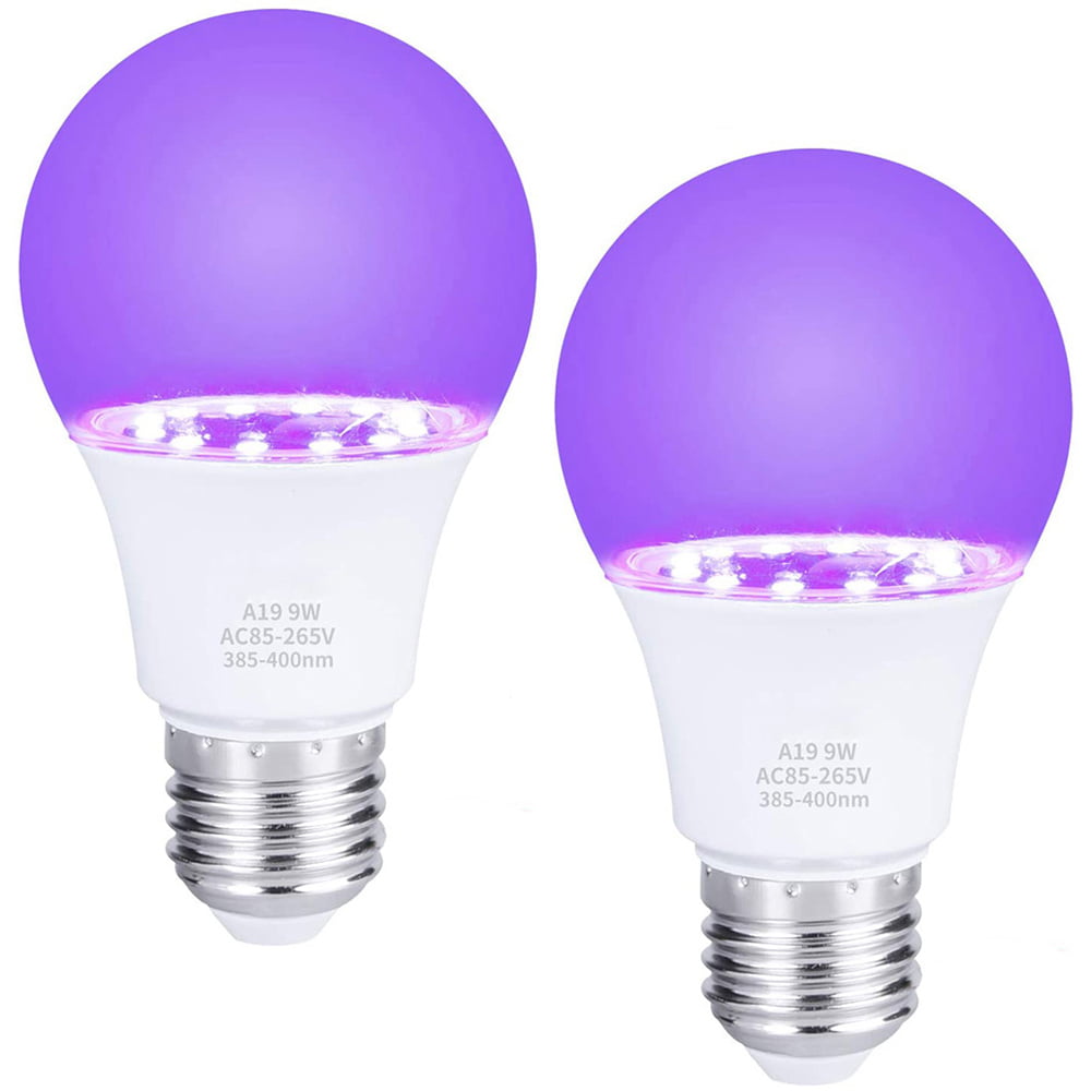 MR16 12V UV Blacklight Bulb UVA Level 385-400nm UV LED Black Light Bulb LED... 