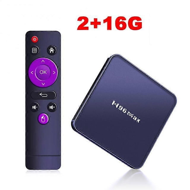 H96 max Android 12.0 TV Box Voice Assistant 4K Wifi 2.4G&5.8G 4GB RAM 32G 64G Media player
