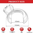 thumbnail image 5 of Pouring Shield for KitchenAid 4.5-5QT Mixer Bowl (Stainless Steel, Glass, Ceramic) - Secure Fit Splash Guard Compatible for KitchenAid Tilt-Head Stand Mixers and Dishwasher Safe, 5 of 5
