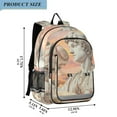 thumbnail image 2 of FORMRS Unisex School Backpack 17" Student Travel Bag with Laptop Compartment, Baseball Statue Pattern, 2 of 7