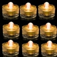 thumbnail image 3 of JYtrend Super Bright LED Floral Tea Light Vase Submersible Lights for Party Wedding (White, 20 Pack), 3 of 25