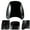 Black, variant on Motorcycle Air Deflector Fairing Cover Windshield Windscreen for Honda CB650R CB