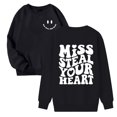 thumbnail image 3 of shqvo Boys Sweatshirts Long Sleeve Crewneck Pullover Tops Valentines Day Gift for Kids Classroom Relaxed Soft Blouse for Little Kid, 3 of 4