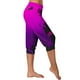 thumbnail image 3 of Pantalones Capri de las Mujeres Elástica Corbata Cintura Suelta Pantalones Largos Color Sólido con Poliéster de Bolsillo, Uso Casual de Halloween para las Mujeres, 3 of 6