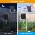 thumbnail image 3 of Solar Ventilation Fan, Timer Function Solar Panel Fan Kit Temperature Control 10W  for Shed, 3 of 7