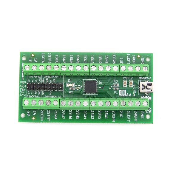 Interfaz USB para controlador I-PAC 2 de Arcade Renovations