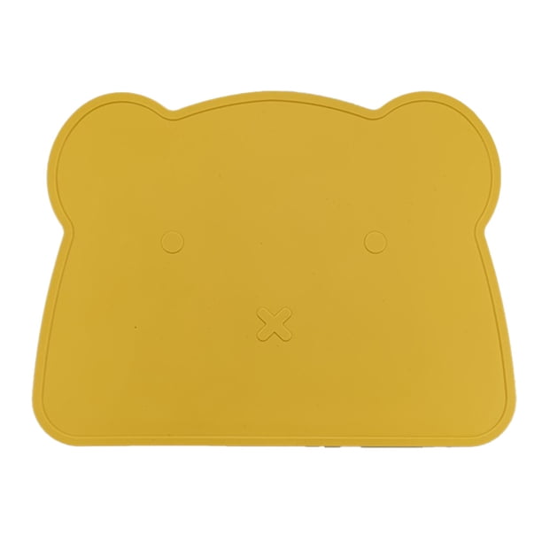Alfombrilla de comida para gatos, alfombrilla de alimentación de silicona para mascotas para suelo, antideslizante, resistente al agua, para perros, cuenco de agua, cojín para bandeja MFZFUKR BST3006129-6