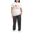 thumbnail image 5 of CafePress - Pembroke Corgi Women's Light Pajamas - Women's Short Sleeve Print T-Shirt and Pants Light Cotton Pajama Set, 5 of 7