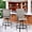 Gray, variant on Walsunny Patio Swivel Bar Stools Set of 2, Outdoor Bar Height Patio Stools & Bar Chairs with High Back and Armrest for Backyard, Lawn Garden, Balcony and Pool , Gray