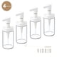 thumbnail image 1 of Dispensador de Jabón de Vidrio LUXVI Blanco 4pzs elegancia y funcionalidad, 1 of 5
